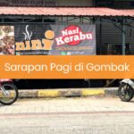 Sarapan pagi di Gombak