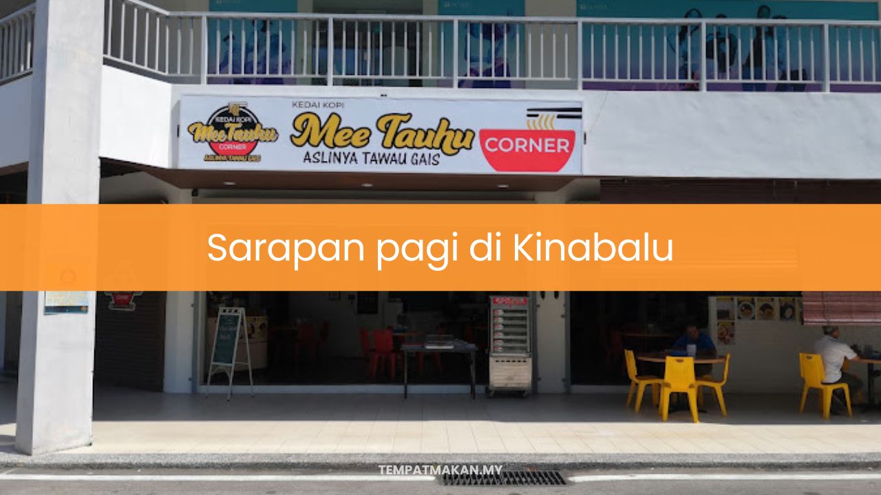 Sarapan pagi di Kota Kinabalu